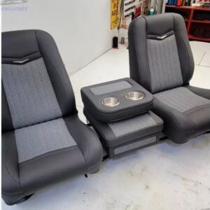 87 C10 Custom Bucket Seats & Center Console