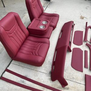 C10 RED INTERIOR CHAIR