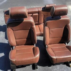 Silverado High Country Seats.