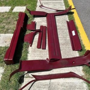 Obs Chevy/Gmc Red Interior Plastics